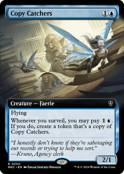 Copy Catchers (Extended Art) [Murders at Karlov Manor Commander] - MTG Single