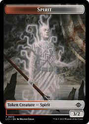 Copy // Spirit Double-Sided Token [The Lost Caverns of Ixalan Tokens] - MTG Single
