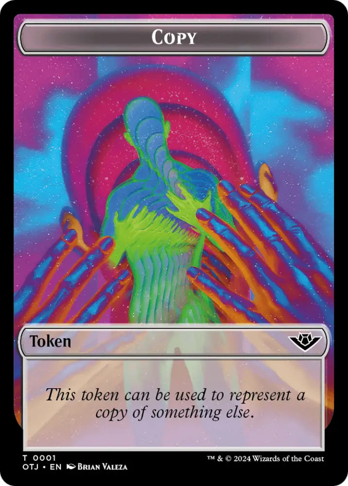 Copy Token [Outlaws of Thunder Junction Tokens] - MTG Single
