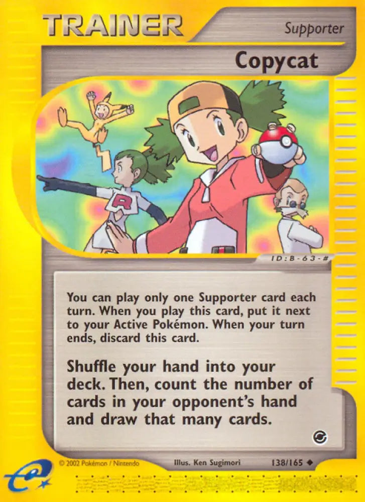 Copycat (138/165) [Expedition: Base Set] - Pokemon Single