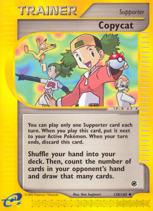 Copycat (138/165) [Expedition: Base Set] - Pokemon Single