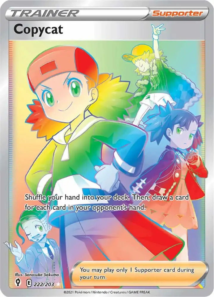 Copycat (222/203) [Sword & Shield: Evolving Skies] - Pokemon Single