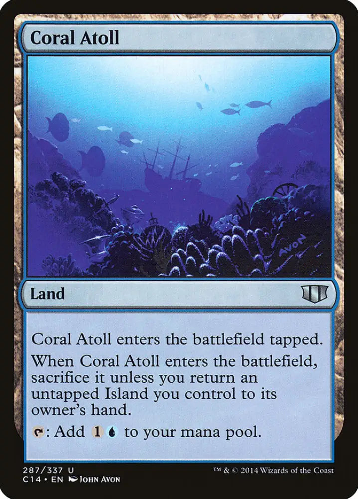 Coral Atoll [Commander 2014] - MTG Single