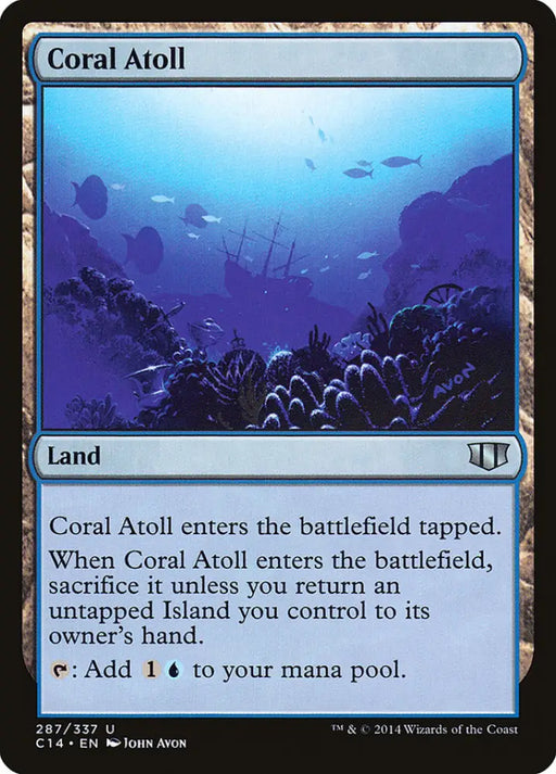 Coral Atoll [Commander 2014] - MTG Single