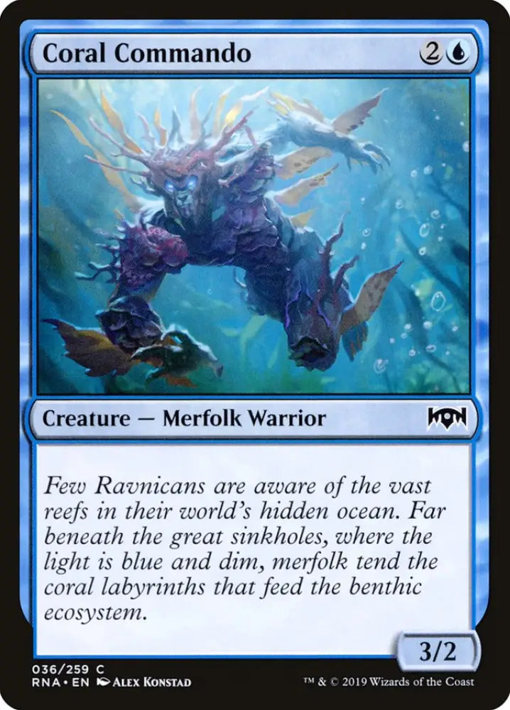 Coral Commando [Ravnica Allegiance] - MTG Single