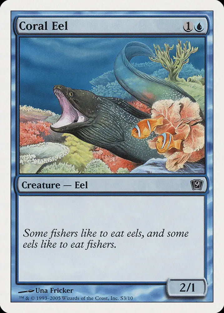 Coral Eel [Ninth Edition] - MTG Single