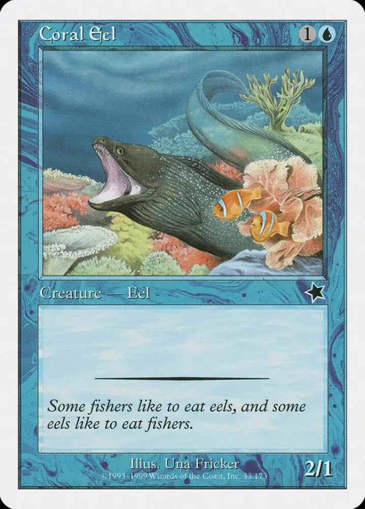 Coral Eel [Starter 1999] - MTG Single