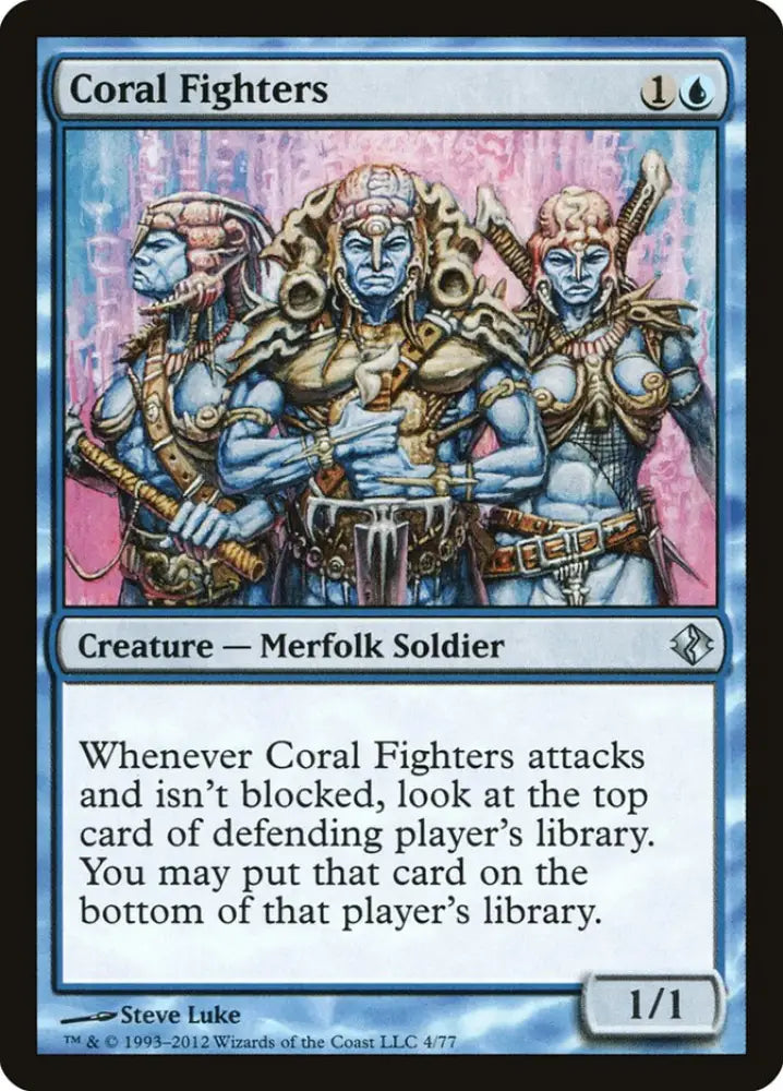 Coral Fighters [Duel Decks: Venser vs. Koth] - MTG Single
