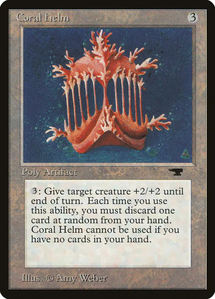 Coral Helm [Antiquities] - MTG Single