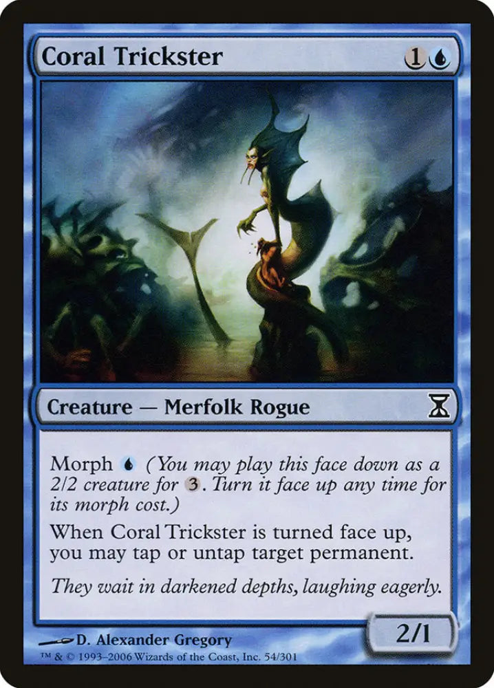Coral Trickster [Time Spiral] - MTG Single