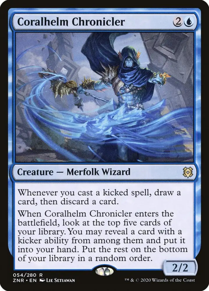 Coralhelm Chronicler [Zendikar Rising] - MTG Single