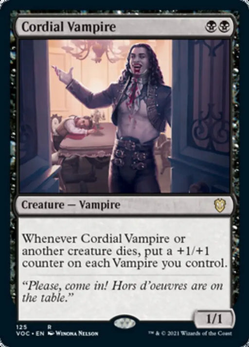 Cordial Vampire [Innistrad: Crimson Vow Commander] - MTG Single