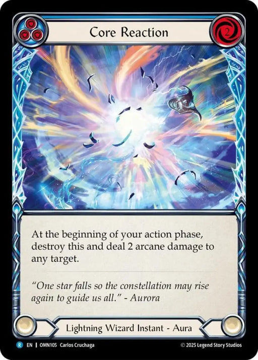 Core Reaction (Blue) (OMN105) [Omens of the Third Age]