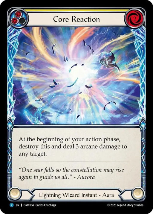 Core Reaction (Yellow) (OMN104) [Omens of the Third Age]