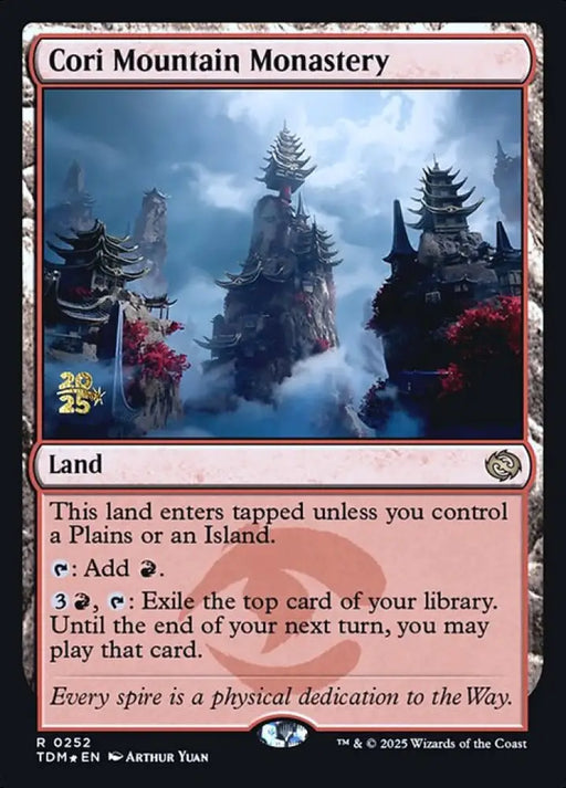 Cori Mountain Monastery (252s) [Tarkir: Dragonstorm Promos]