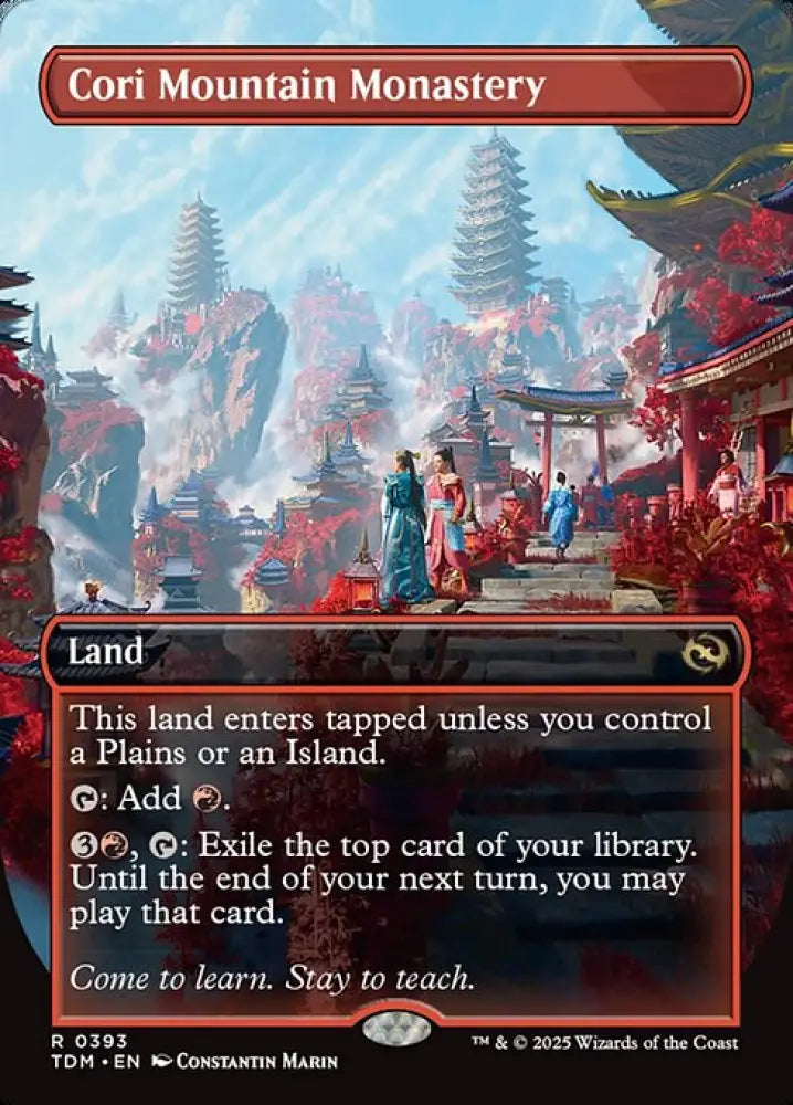 Cori Mountain Monastery (393) [Tarkir: Dragonstorm]