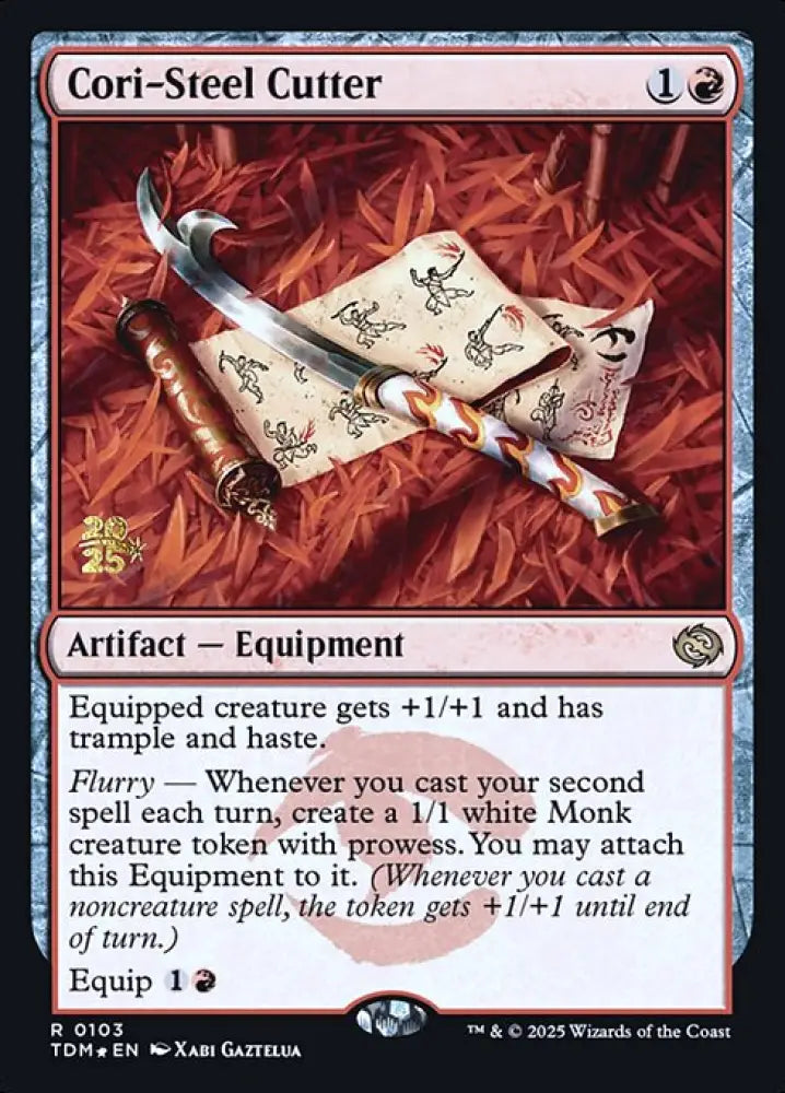 Cori-Steel Cutter (103s) [Tarkir: Dragonstorm Promos]