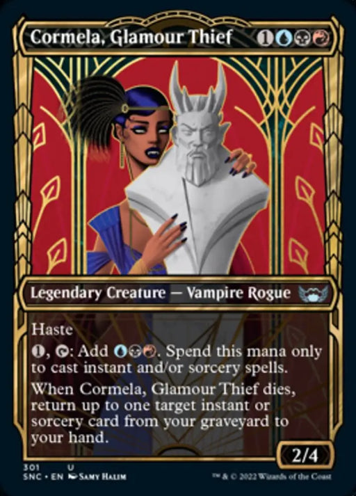 Cormela Glamour Thief (Showcase Golden Age) [Streets of New Capenna] - MTG Single