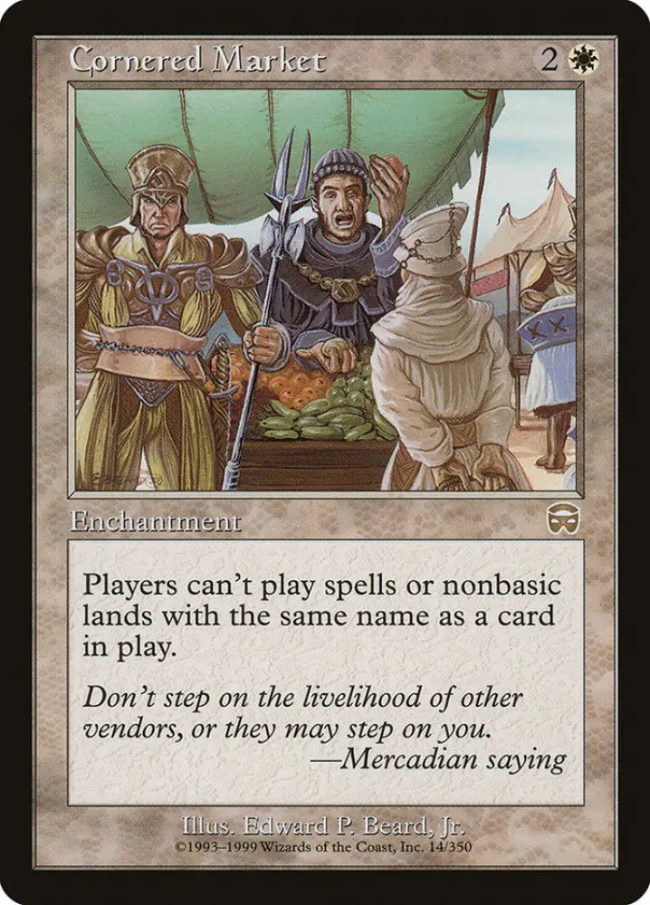 Cornered Market [Mercadian Masques] - MTG Single