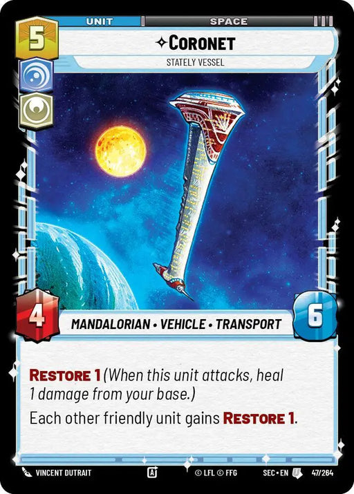 Coronet - Stately Vessel (47/264) [Secrets of Power]