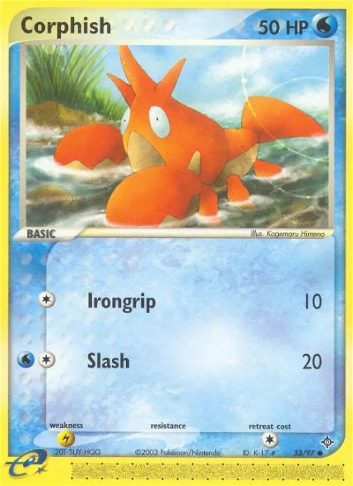 Corphish (53/97) [EX: Dragon] - Pokemon Single