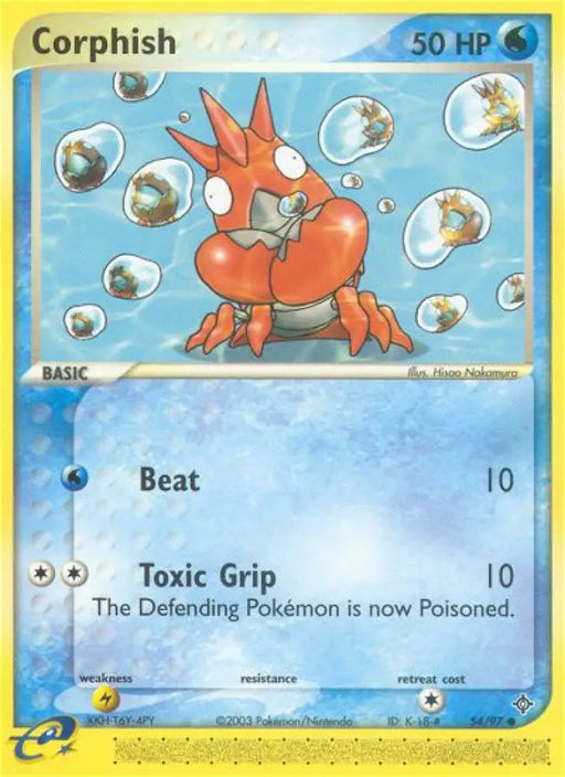 Corphish (54/97) [EX: Dragon] - Pokemon Single