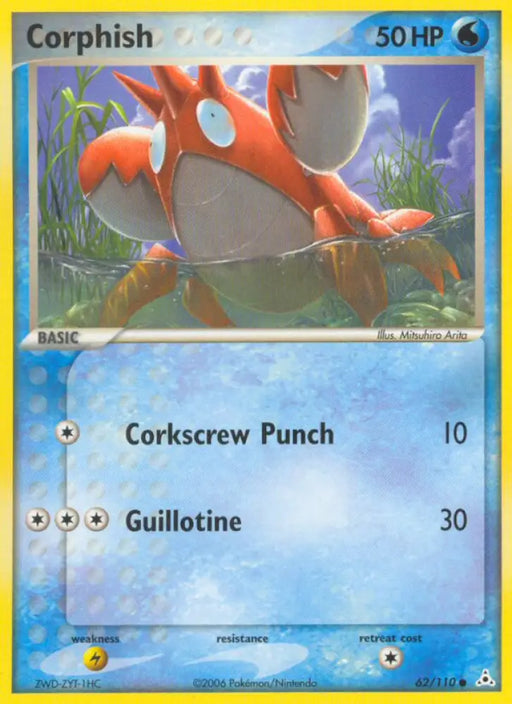 Corphish (62/110) [EX: Holon Phantoms] - Pokemon Single