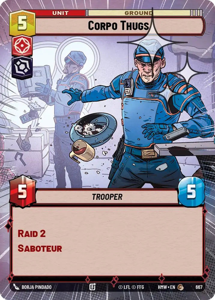 Corpo Thugs (Hyperspace Foil) (667) [Homeworlds]