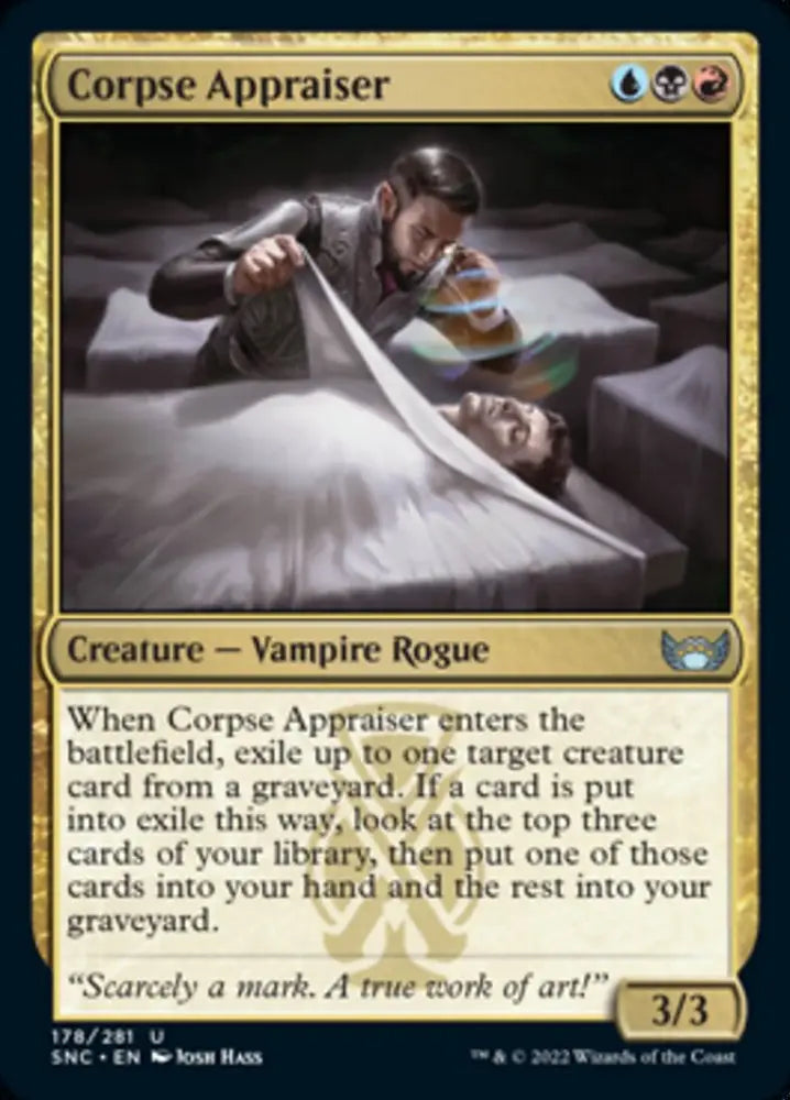 Corpse Appraiser [Streets of New Capenna] - MTG Single