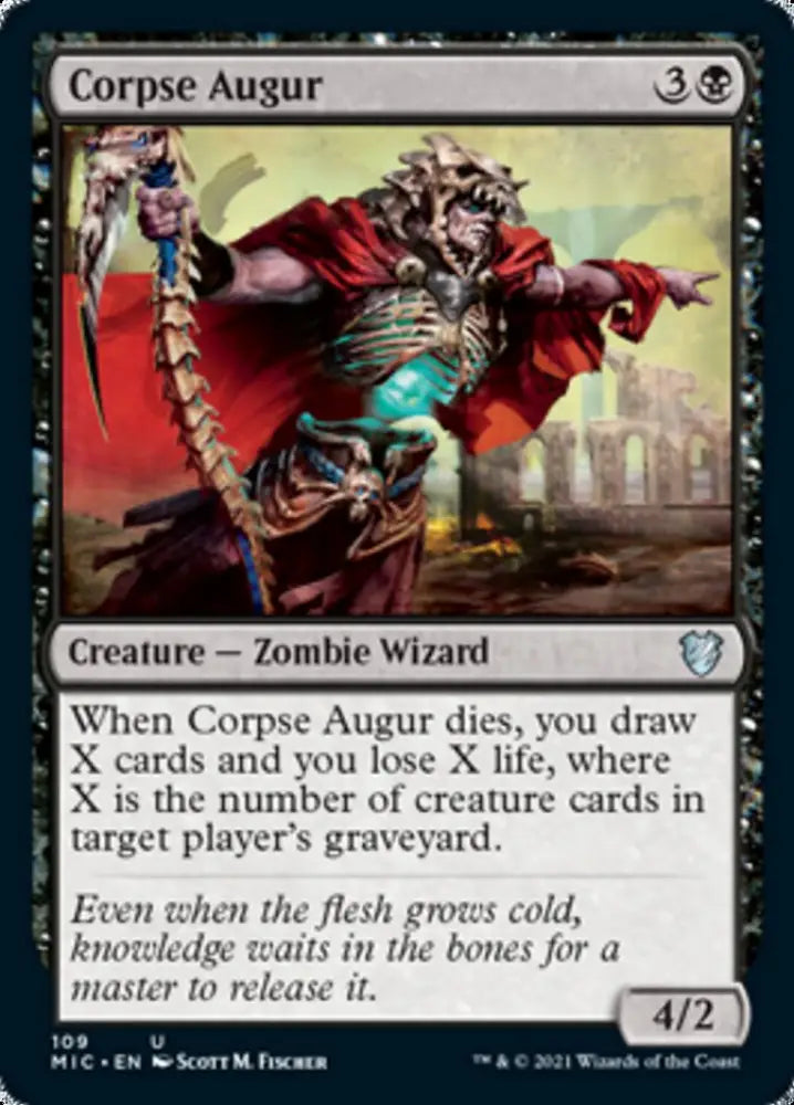 Corpse Augur [Innistrad: Midnight Hunt Commander] - MTG Single