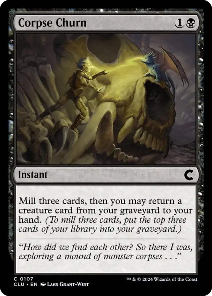 Corpse Churn [Ravnica: Clue Edition] - MTG Single
