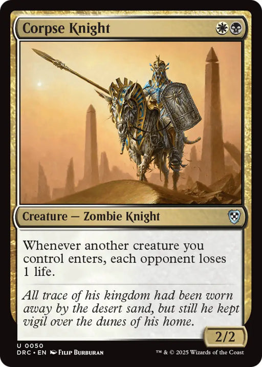 Corpse Knight [Aetherdrift Commander] - MTG Single