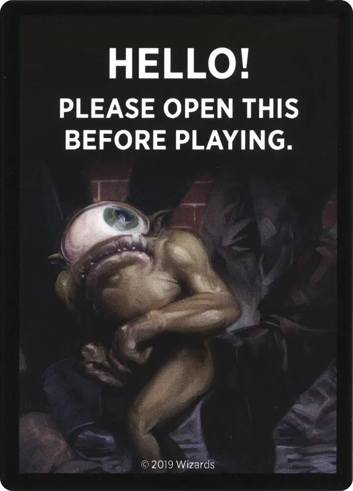 Corpse Knight Reminder Card (Knights' Charge Brawl Deck) [Unique and Miscellaneous Promos]