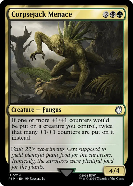 Corpsejack Menace [Fallout] - MTG Single