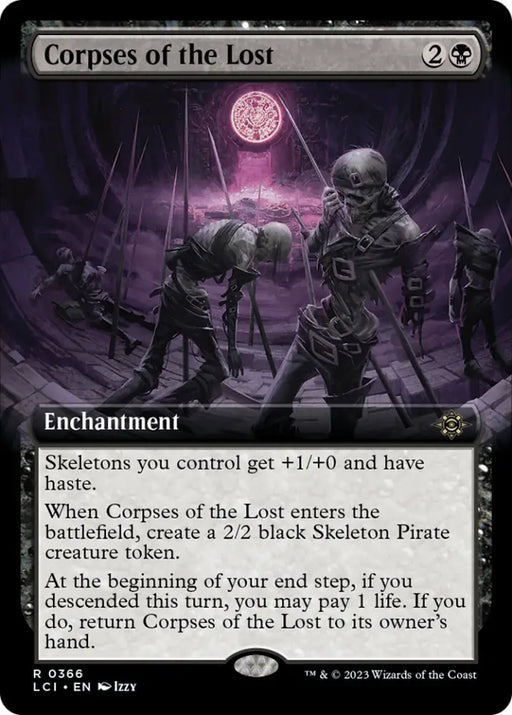 Corpses of the Lost (Extended Art) [The Lost Caverns of Ixalan] - MTG Single
