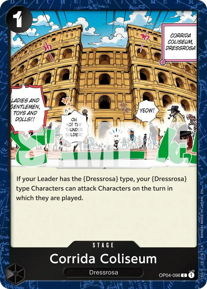 Corrida Coliseum (Pirate Foil) (OP04-096) [Premium Booster -The Best- Vol. 2]