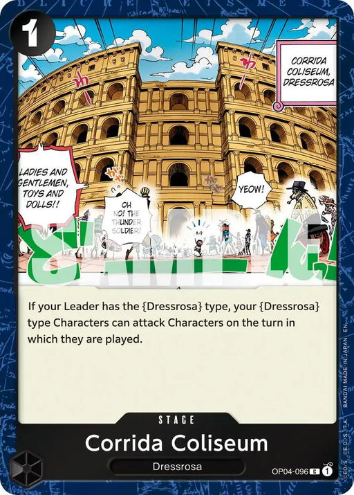 Corrida Coliseum (Pirate Foil) (OP04-096) [Premium Booster -The Best- Vol. 2]