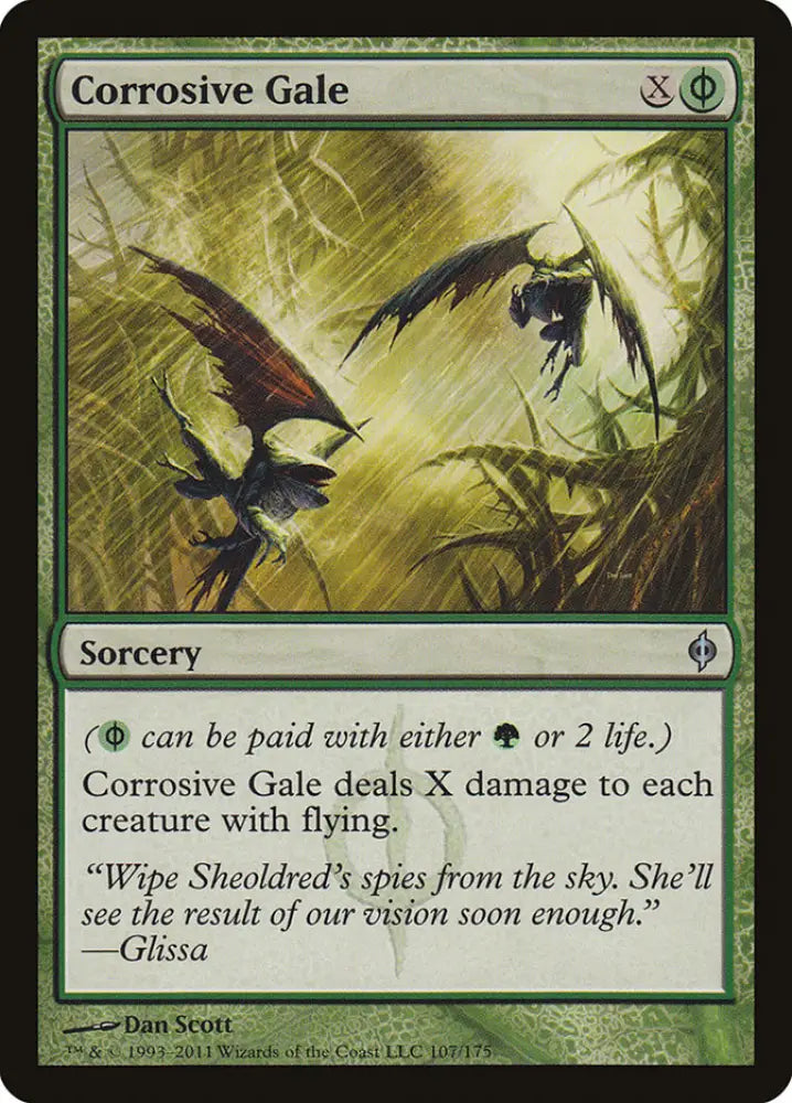 Corrosive Gale [New Phyrexia] - MTG Single