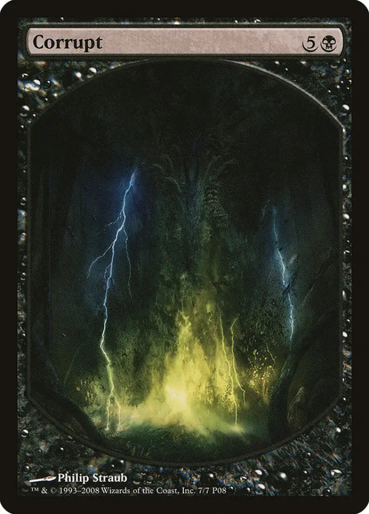 Corrupt [Magic Player Rewards 2008] - MTG Single