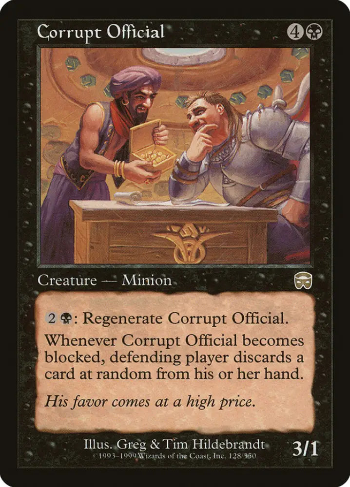 Corrupt Official [Mercadian Masques] - MTG Single
