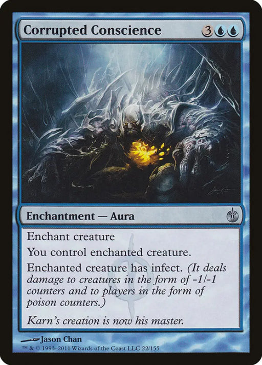 Corrupted Conscience [Mirrodin Besieged] - MTG Single