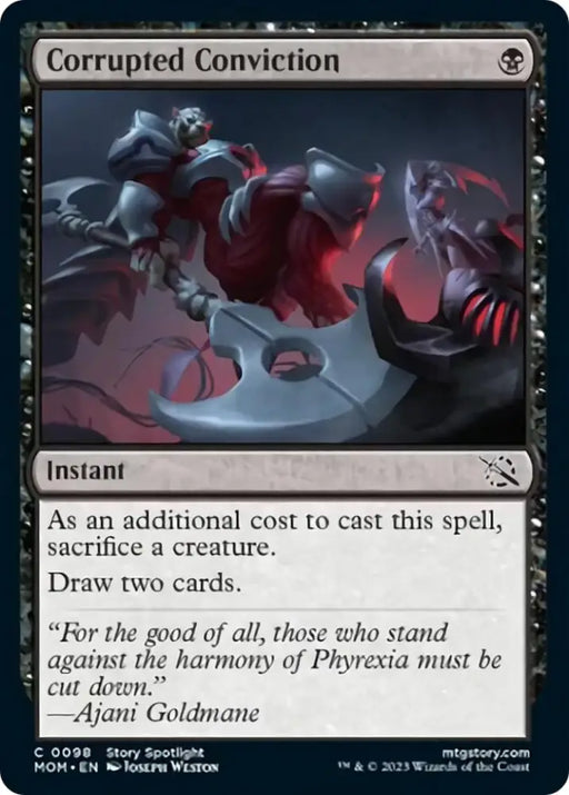 Corrupted Conviction [March of the Machine] - MTG Single