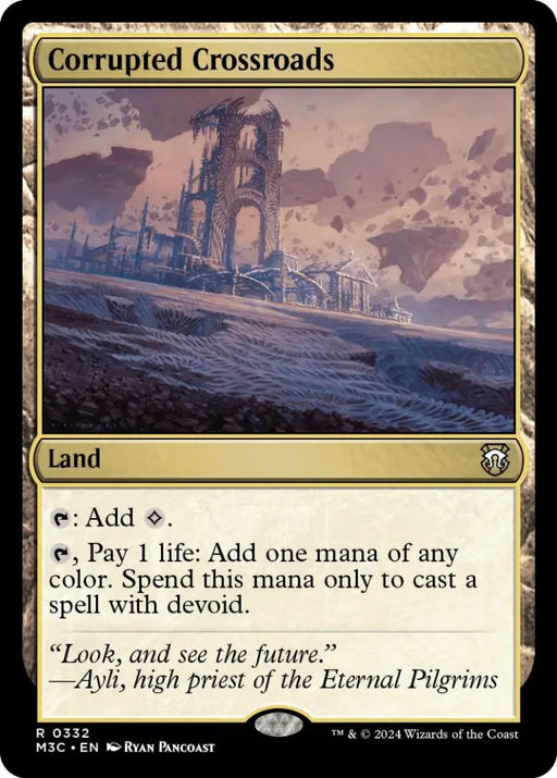 Corrupted Crossroads [Modern Horizons 3 Commander] - MTG Single