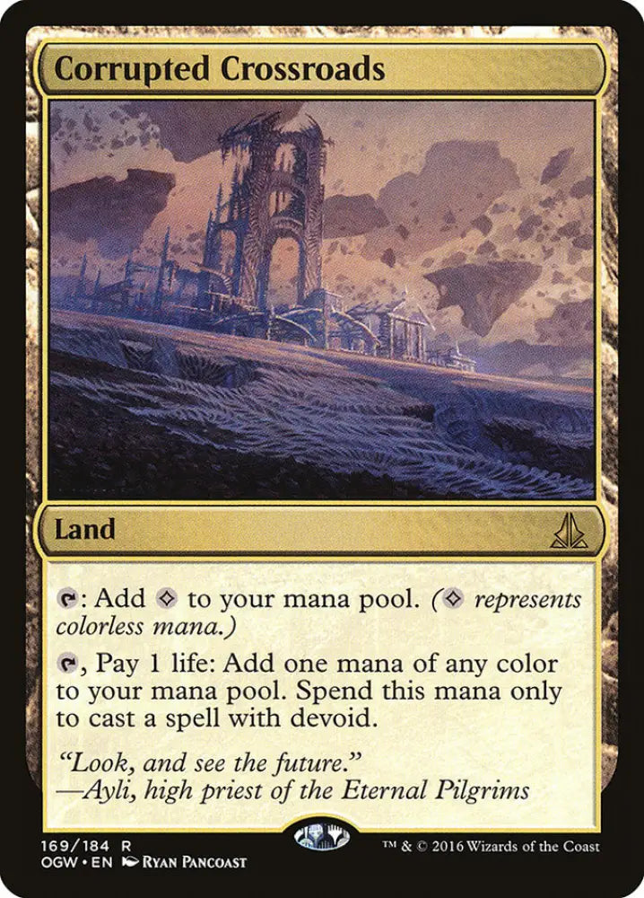 Corrupted Crossroads [Oath of the Gatewatch] - MTG Single