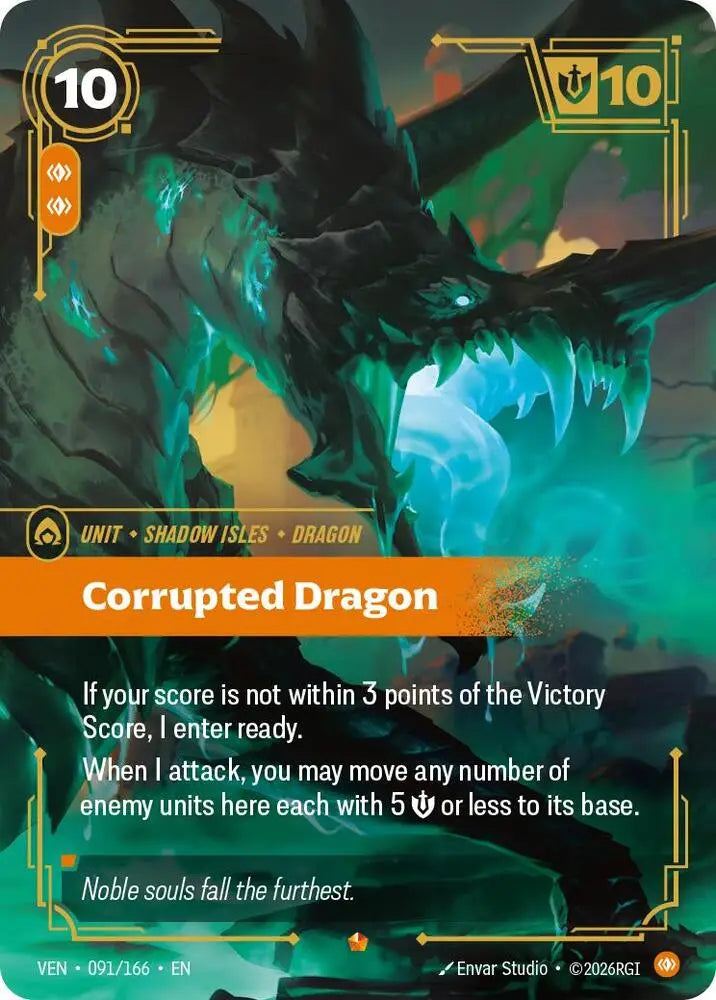 Corrupted Dragon (091/166) [Vendetta]