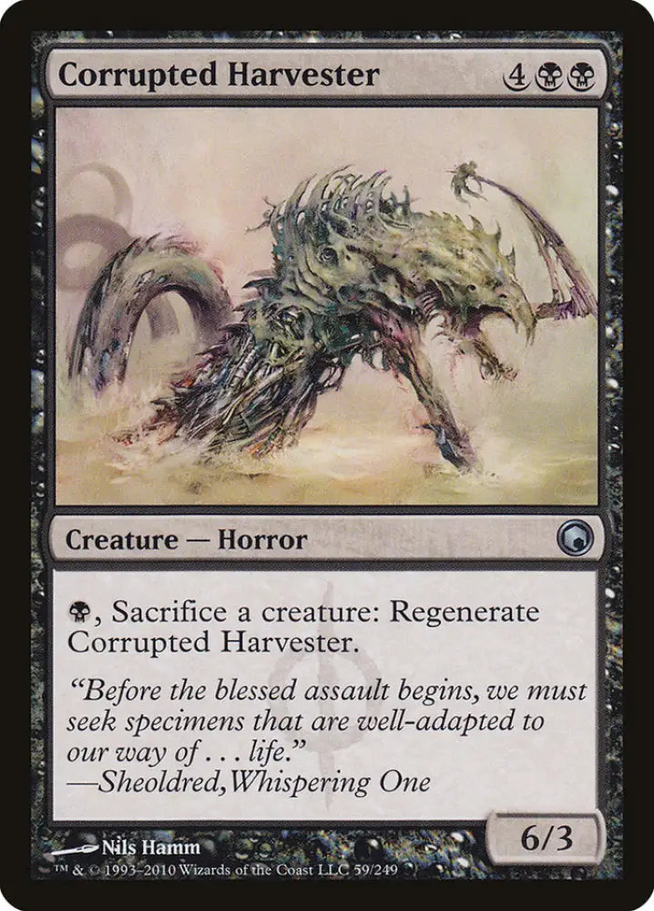 Corrupted Harvester [Scars of Mirrodin] - MTG Single