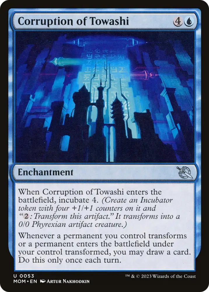 Corruption of Towashi [March of the Machine] - MTG Single