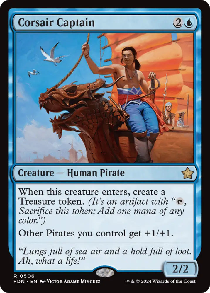 Corsair Captain [Foundations] - MTG Single