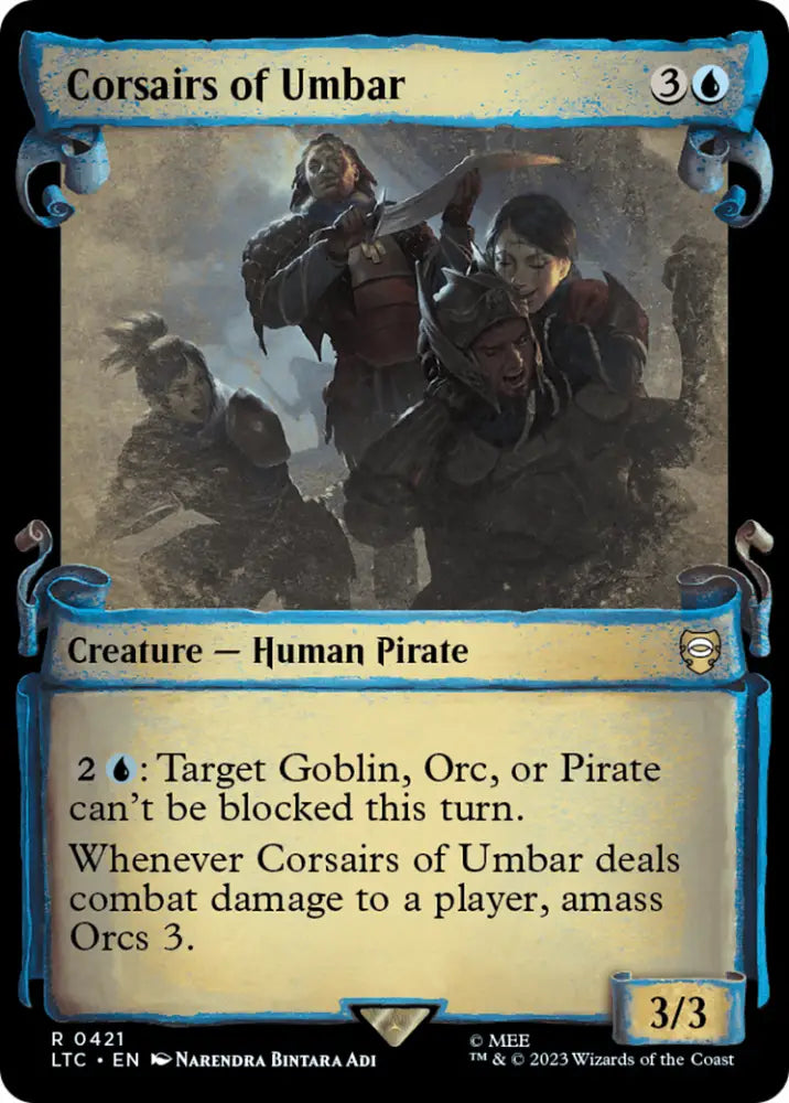 Corsairs of Umbar [The Lord of the Rings: Tales of Middle-Earth Commander Showcase Scrolls] - MTG Single