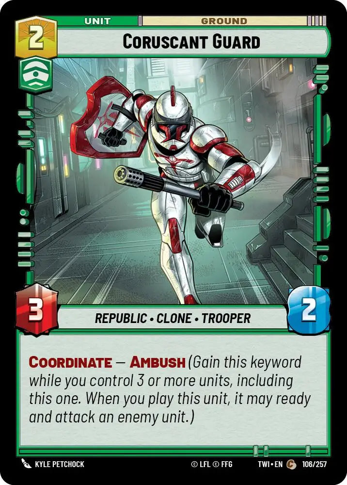 Coruscant Guard (106/257) [Twilight of the Republic] - Star Wars: Unlimited Single